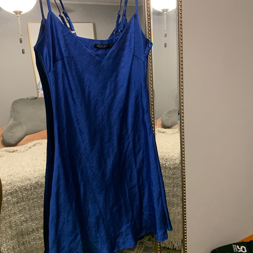 Blue Cocktail Dress